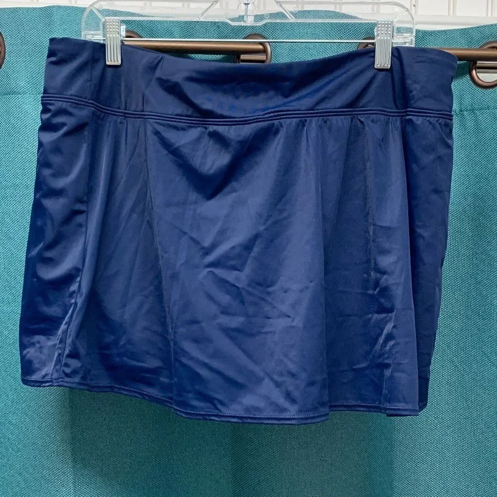 NWT Kim Rogers Navy Blue Tankini Bottom Size 20W